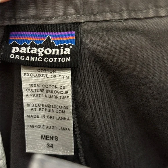 Patagonia Mens Color Block Two Tone Cargo shorts organic - Picture 4 of 6